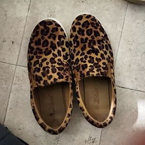 Cheetah Slip on Size 8